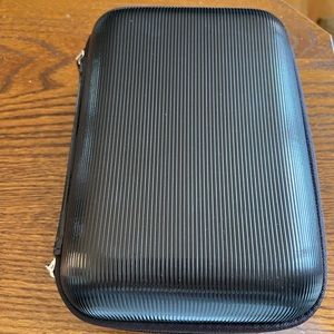 Laura Mercier hard shell cosmetic bag